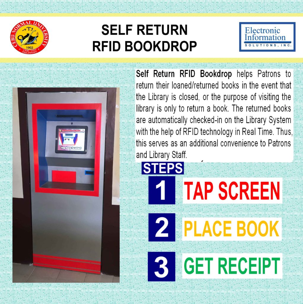 RFID Library Automation System Cebu Normal University